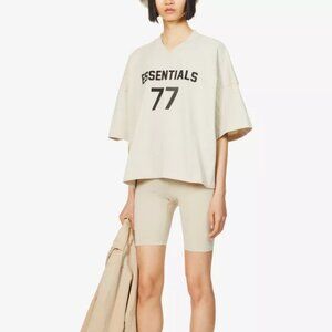 Fear of God Essentials Football Tee 'Wheat' - Spring 2022 Collection